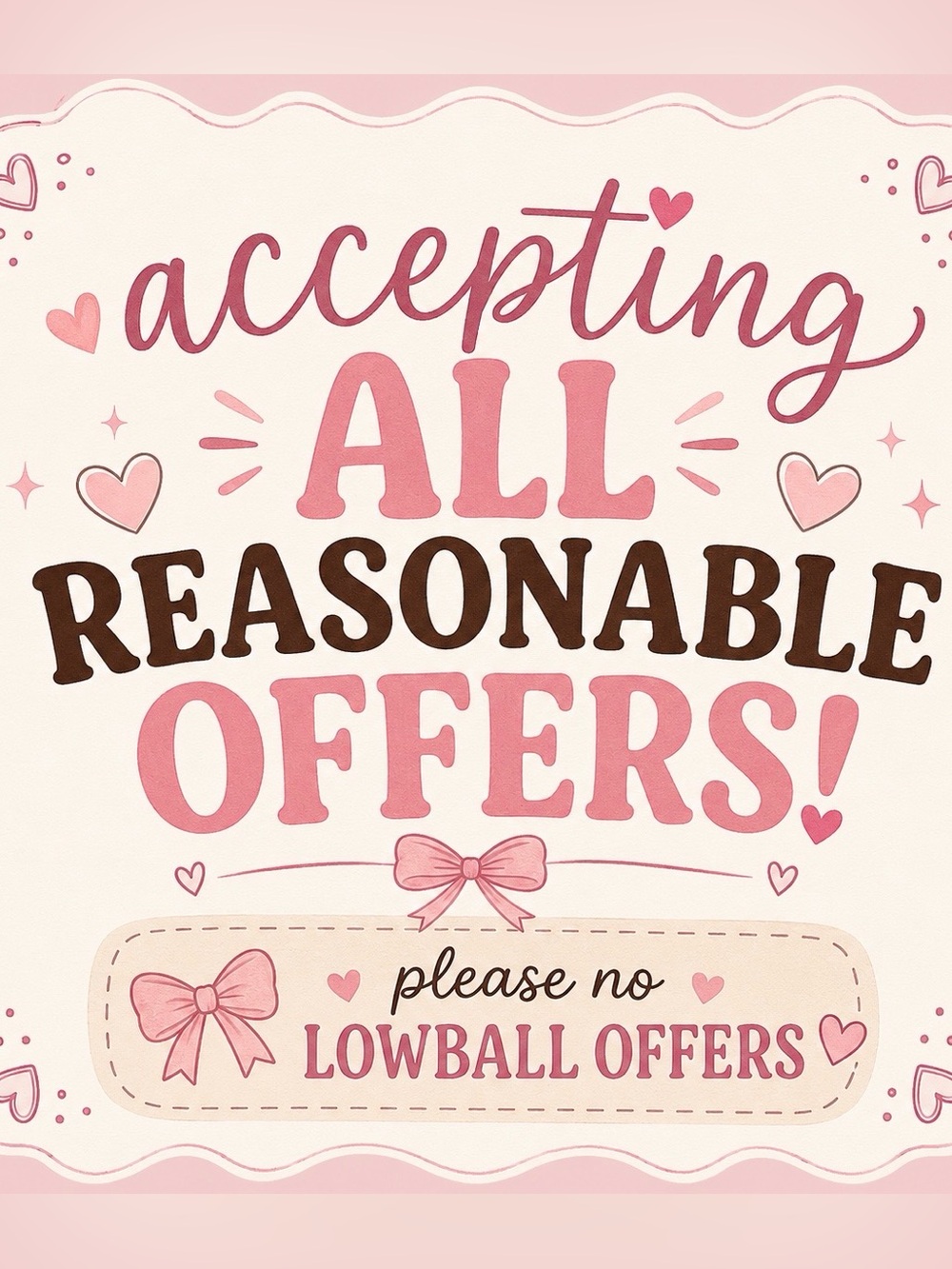 Make me an offer !